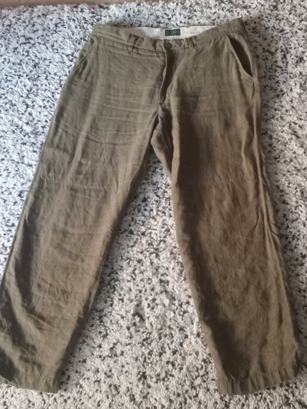 J. Crew men's linen pants 32